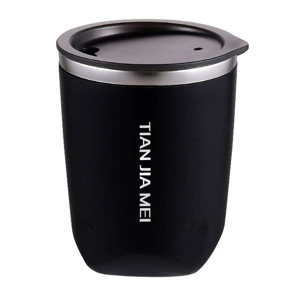 Thermal Mug Beer Cups 300ml Stainless Steel Thermos For Tea Coffee Water Bottle Vacuum Insulated Leakproof With Lids Drinkware